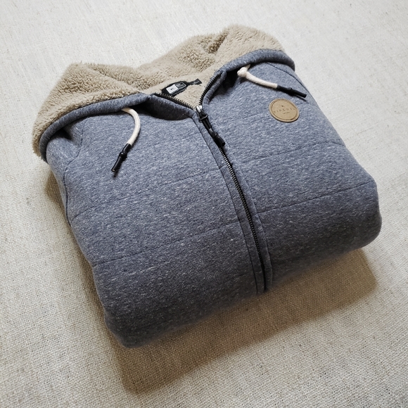 Rip Curl Sherpa Lined Hoodie Jacket - Picture 3 of 6